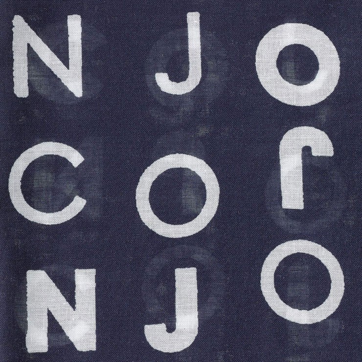 予約商品 10月頃入荷予定 ヌーディージーンズ Nudie Jeans 正規販売店 メンズ スカーフ Jansson B20 Blue 180649