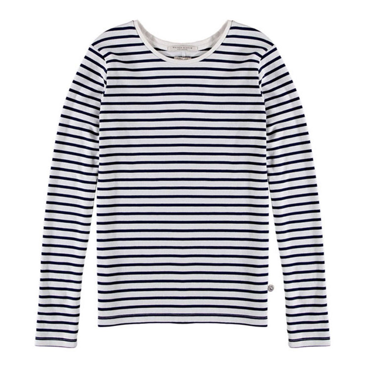メゾンスコッチ レディース Tシャツ ロンT 正規販売店 MAISON SCOTCH 長袖Tシャツ BRETON T-SHIRT 134853 20 COMBO D D00S15 MAISON SCOTCH メゾンスコッチ レディース Tシャツ ロンT 正規
