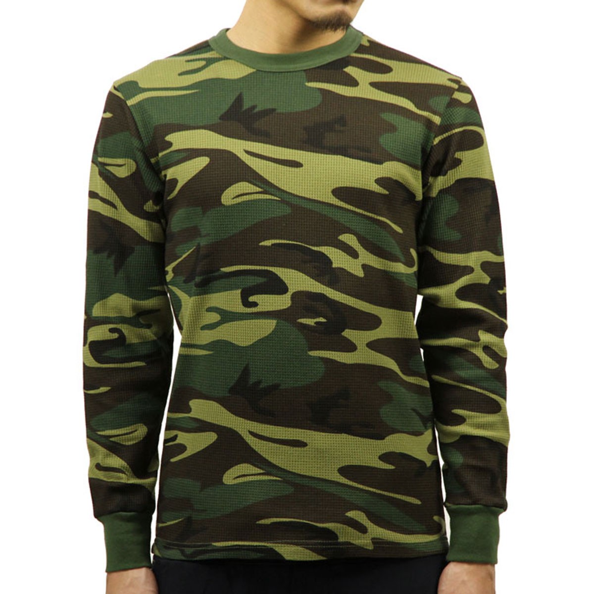 ROTHCO（ロスコ） ロンT メンズ 正規品 長袖Tシャツ ROTHCO CAMOUFLAGE 