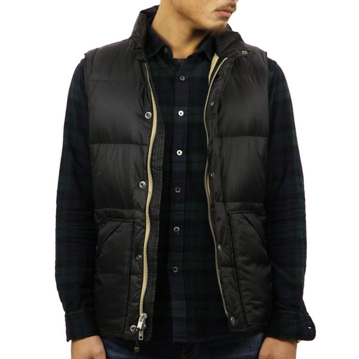 アバクロ メンズ Abercrombie＆Fitch 正規品 ダウンベスト DOWN PUFFER