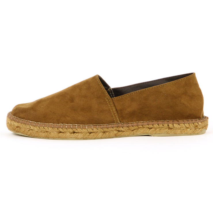 サルヴィ SALVI  シューズ 正規販売店 エスパドリーユ ESPADRILLE SUEDE PP SHOES エスパドリーユ スエードシューズ 44-46PP CHOCO BROWN