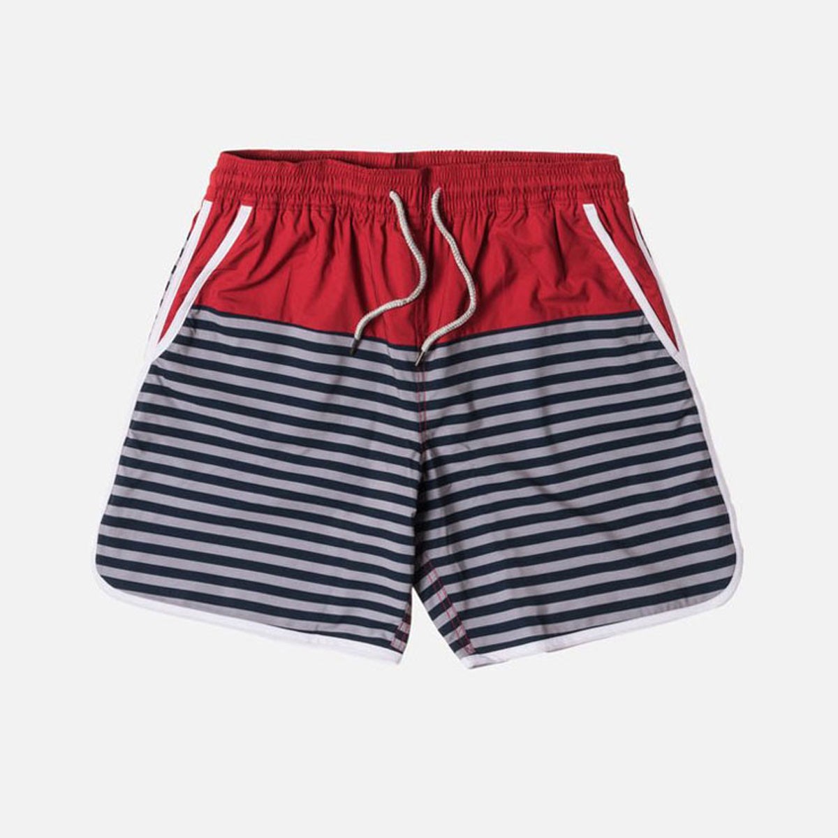 キス KITH 正規品 メンズ 水着 スイムパンツ KITH ROCKAWAY SHORT KH7002-106 RED / NAVY