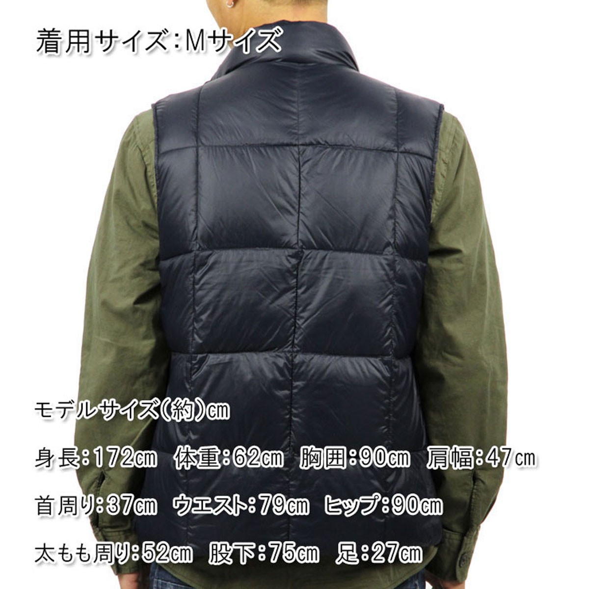 最終値　旗艦店限定新品未使用日本未発Abercrombie&Fitcダウンベスト Abercrombie&Fitch（アバクロンビー&フィッチ） アバクロ メンズ 正規