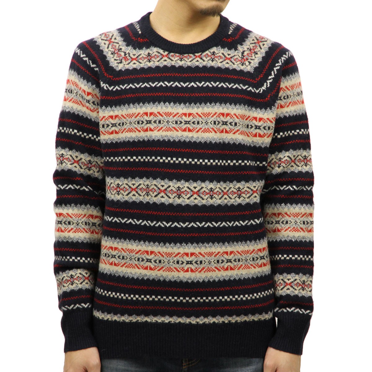 ジェイクルー セーター メンズ 正規品 J.CREW クルーネックセーター CREWNECK SWEATER｜mixon｜06