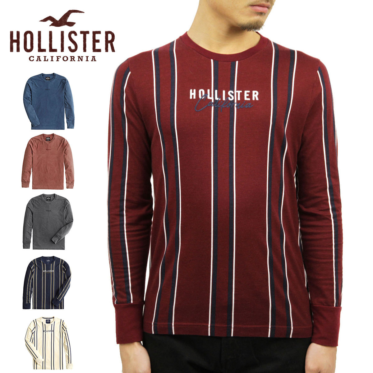 Hollister 【ストアポイント10倍 9/8 0:00〜9/9 23:59】 ホリスター