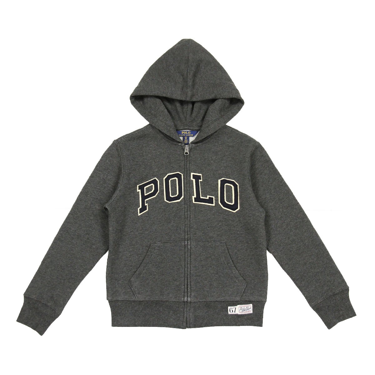 ポロ ラルフローレンキッズ POLO RALPH LAUREN CHILDREN 正規品 子供服 ボーイズ ロゴフーディー ジップアップパーカー Cotton-Blend-Fleece Hoodie｜mixon｜02