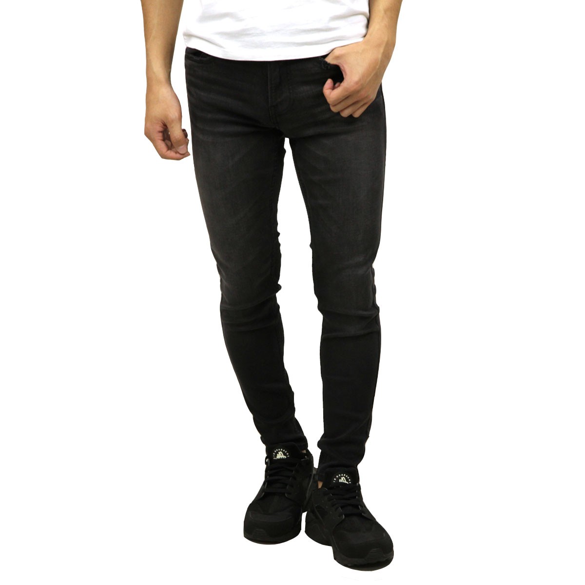 10%OFFセール 【販売期間 4/5 0:00〜4/5 23:59】 ホリスター HOLLISTER 正規品 メンズ ストレッチスキニージーンズ  Advanced Stretch Super Skinny Jeans 3