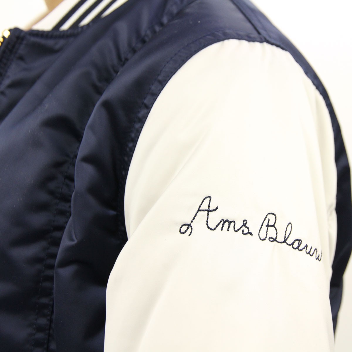 メゾンスコッチ MAISON SCOTCH 正規販売店 レディース アウター スタジャン BASIC COOL BOMBER WITH COLORBLOCKING 141372 17 51701 COMBO A D