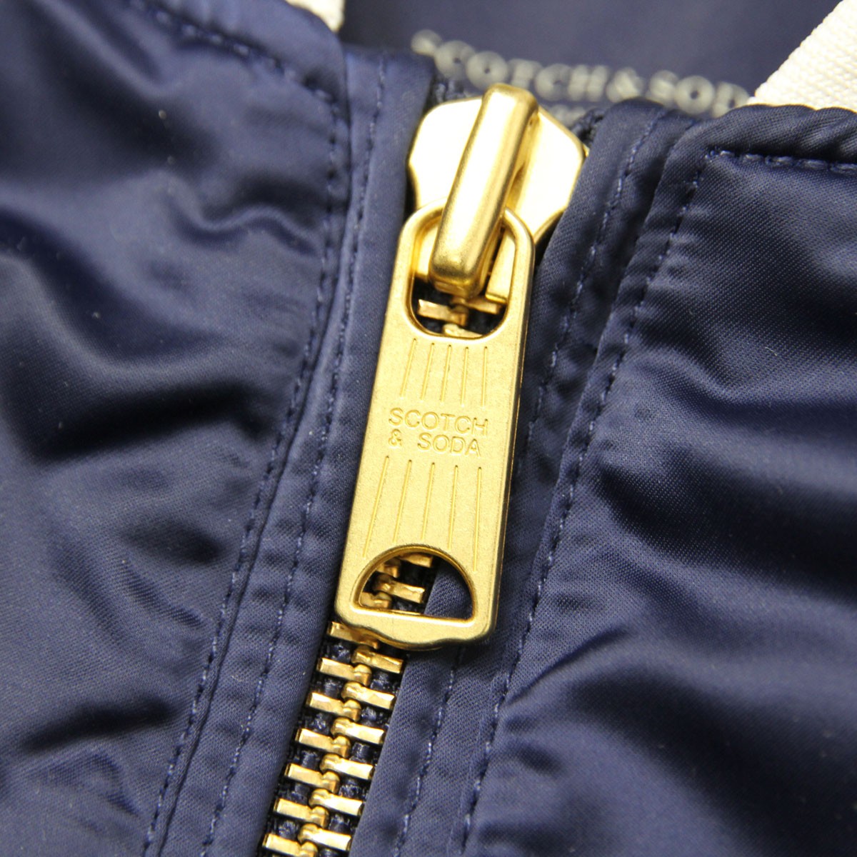 メゾンスコッチ MAISON SCOTCH 正規販売店 レディース アウター スタジャン BASIC COOL BOMBER WITH COLORBLOCKING 141372 17 51701 COMBO A D