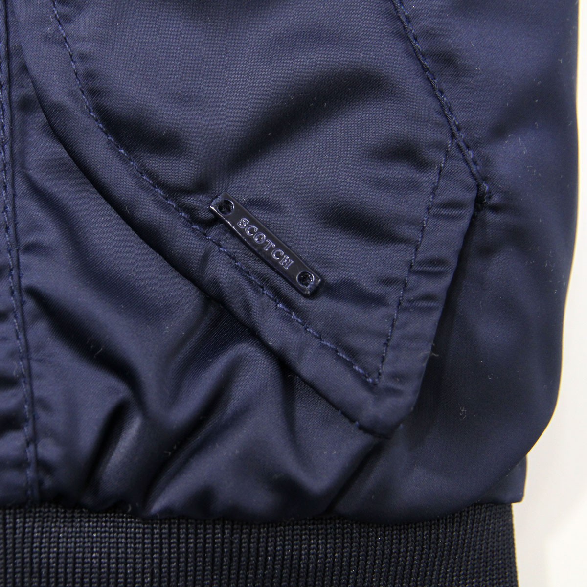 メゾンスコッチ MAISON SCOTCH 正規販売店 レディース アウター スタジャン BASIC COOL BOMBER WITH COLORBLOCKING 141372 17 51701 COMBO A D