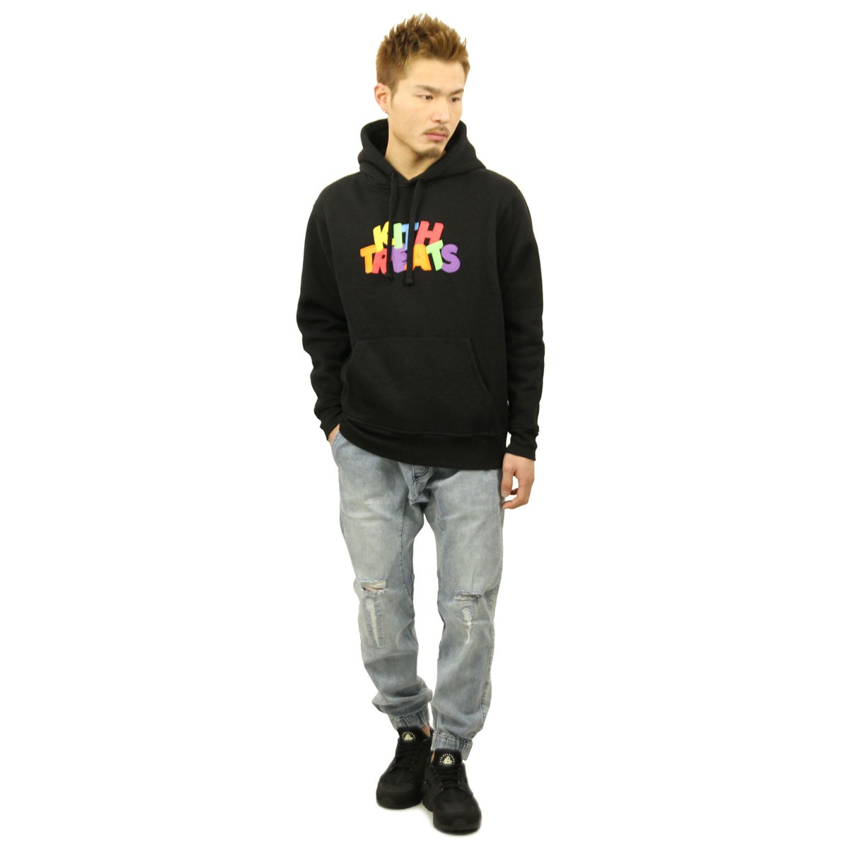 キス パーカー メンズ 正規品 KITH プルオーバーパーカー TREATS 3D