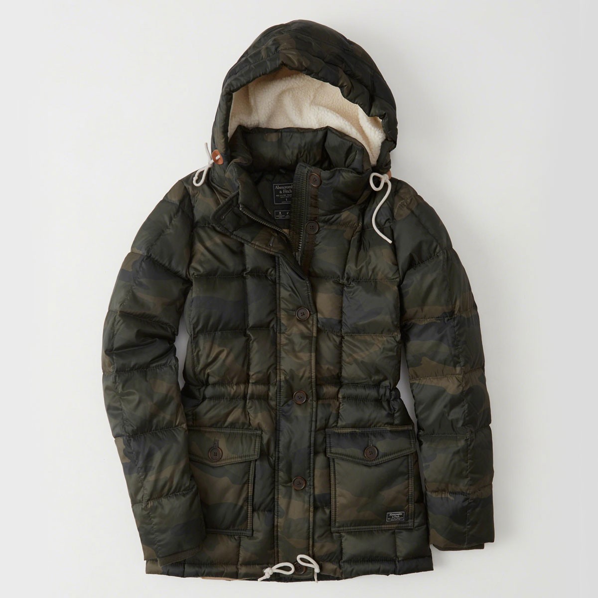 【美品】Abercrombie & Fitch Lサイズ ダウンジャケット Abercrombie&Fitch（アバクロンビー&フィッチ） 20%OFFセール 【販売