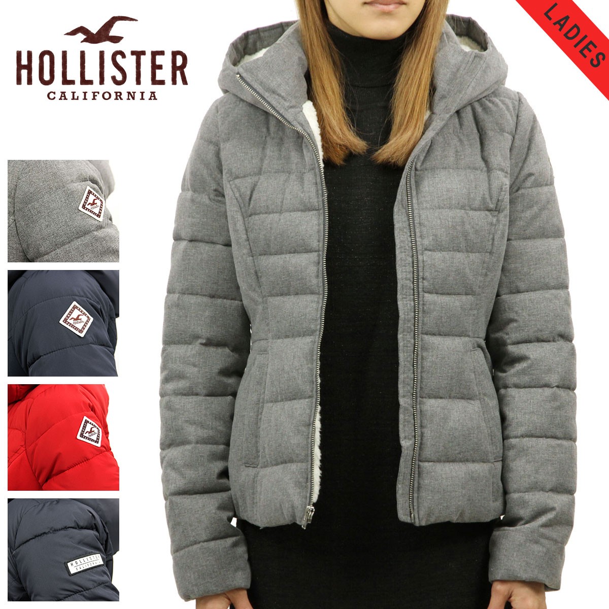 Hollister ホリスター ダウン ジャケット XS - アウター