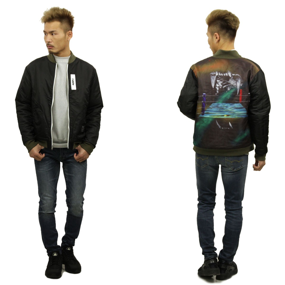 reversal（リバーサル） REVERSAL rvddw 正規販売店 メンズ MA-1