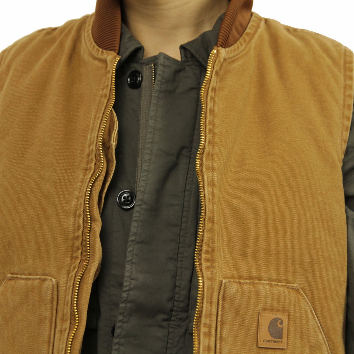 Carhartt（カーハート） ベスト メンズ 正規品 アウター SANDSTONE
