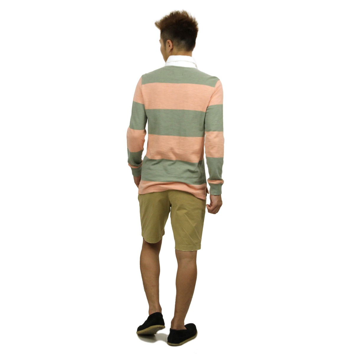 アバクロ Abercrombie＆Fitch 正規品 メンズ 長袖ラガーシャツ RUGBY POLO 124-227-0541-330