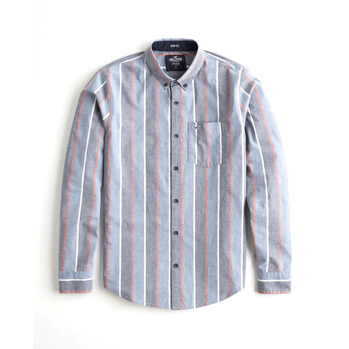 Hollister ホリスター HOLLISTER 正規品 メンズ ボタンダウン スリム