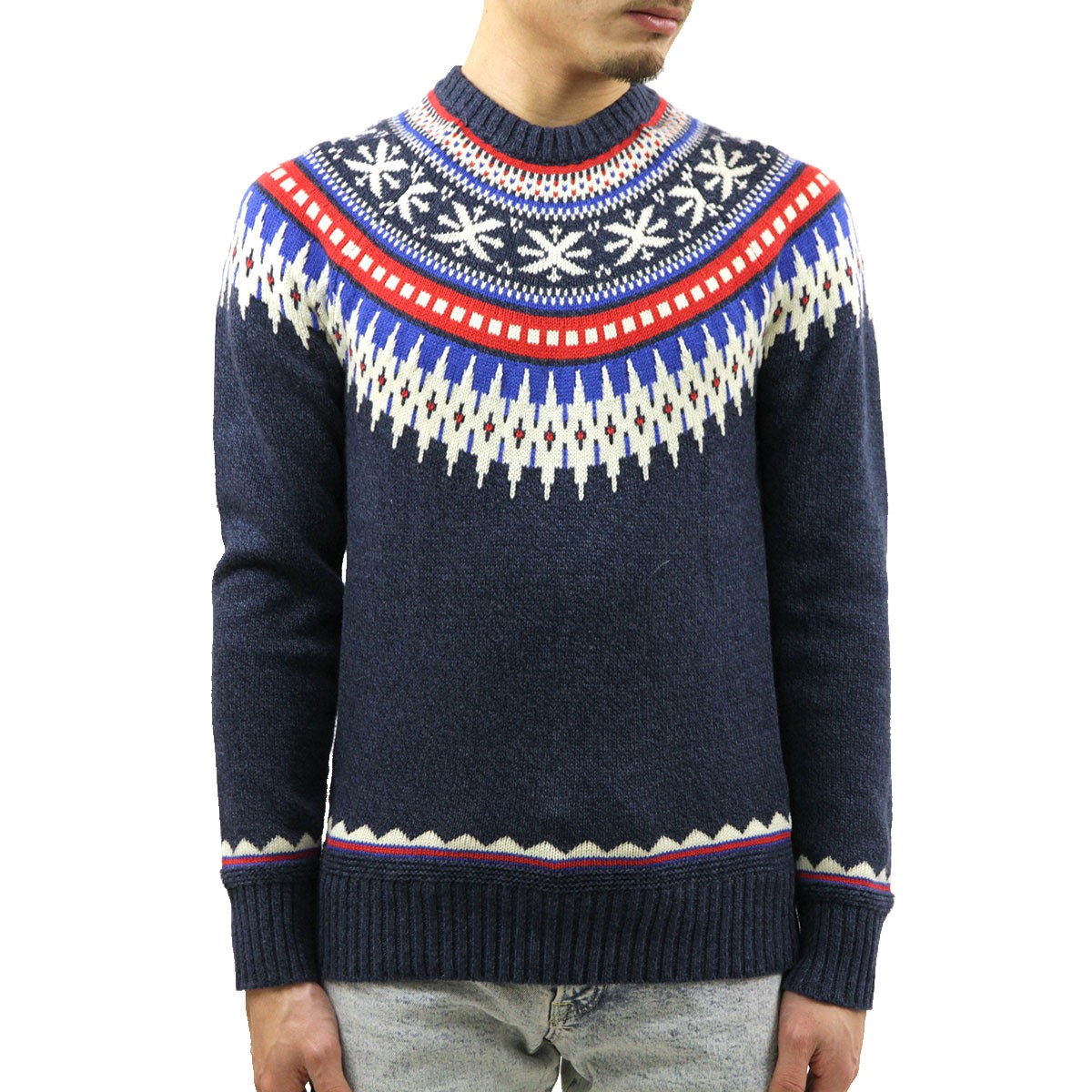 アメリカンイーグル セーター メンズ 正規品 AMERICAN EAGLE クルーネックセーター AE Knit Crew Neck Sweater 1142-1465-410 クリスマス プレゼント ラッピング American Eagle（アメリカンイーグル） セーター メンズ 正規品 クルー