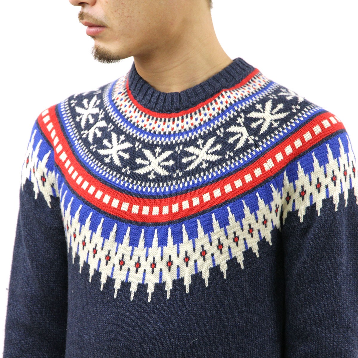 アメリカンイーグル セーター メンズ 正規品 AMERICAN EAGLE クルーネックセーター AE Knit Crew Neck Sweater 1142-1465-410