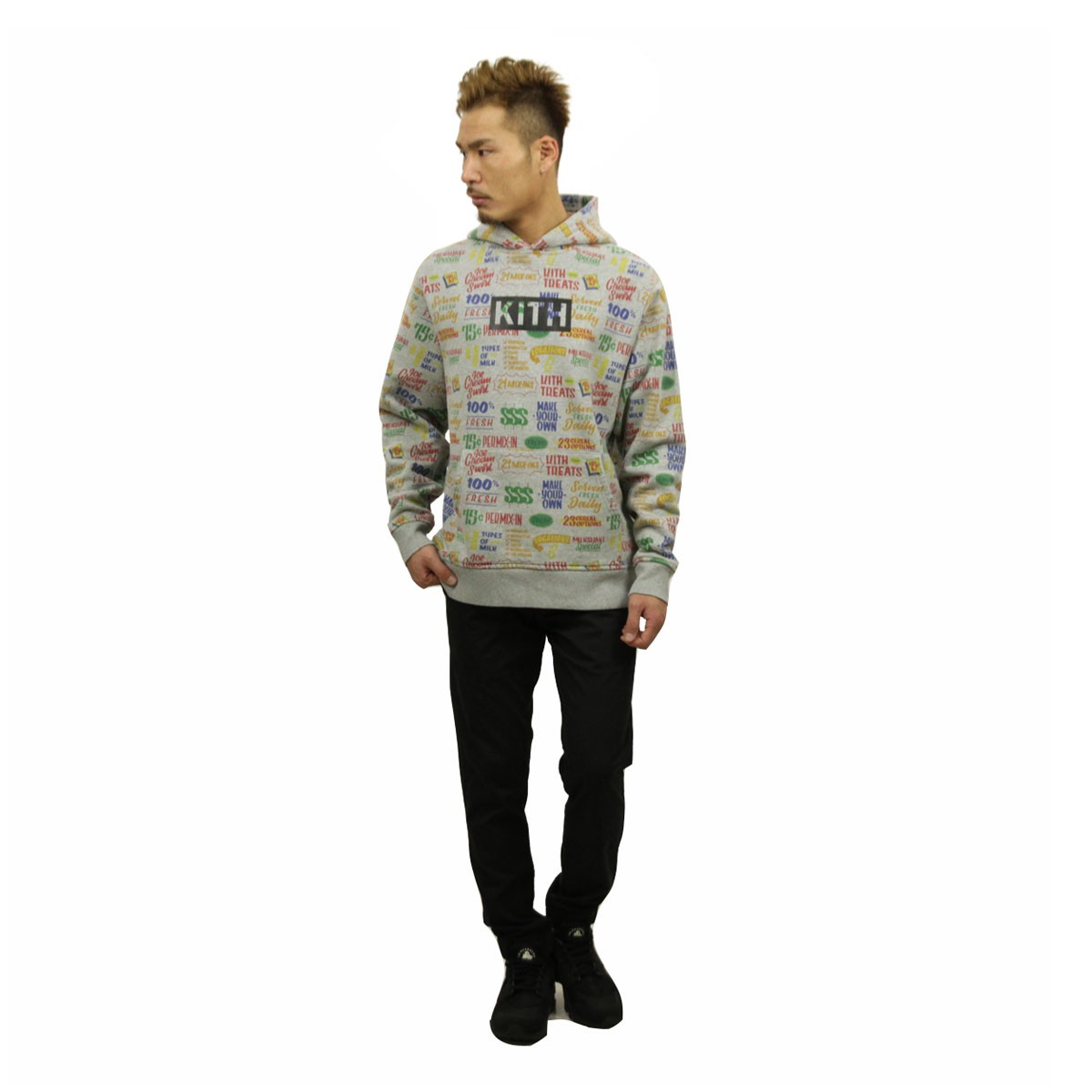 KITH 23ss CREST CREWNECK グリーン XL タグ付き