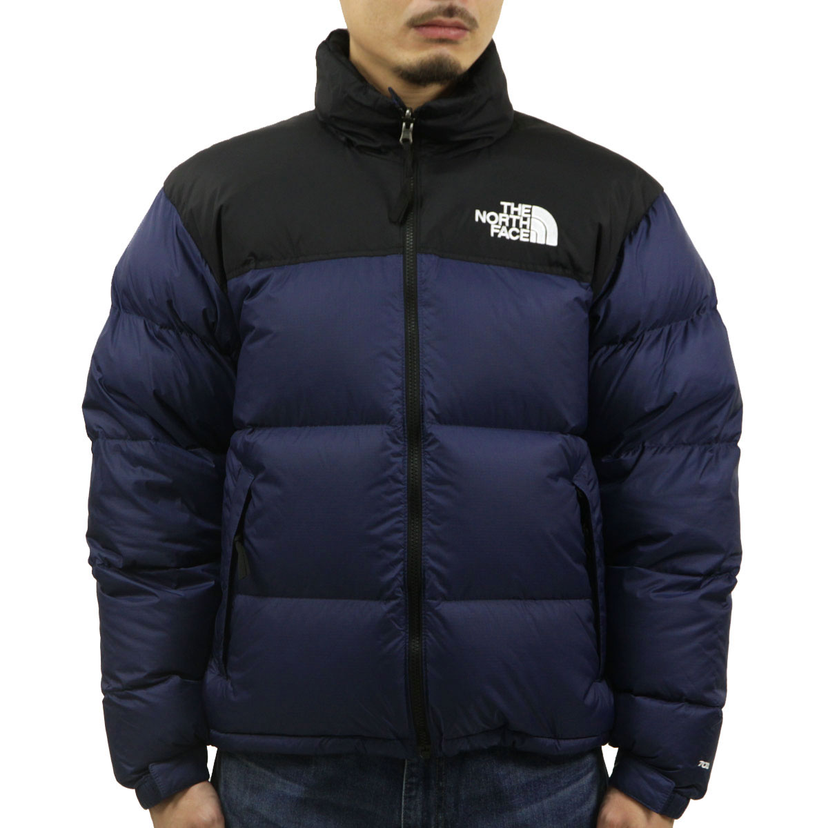【海外限定品⭐️大特価】ノースフェイス　ダウンジャケット　ネイビー　メンズL THE NORTH FACE（ザ ノースフェイス） ノースフェイス 正規品 メンズ
