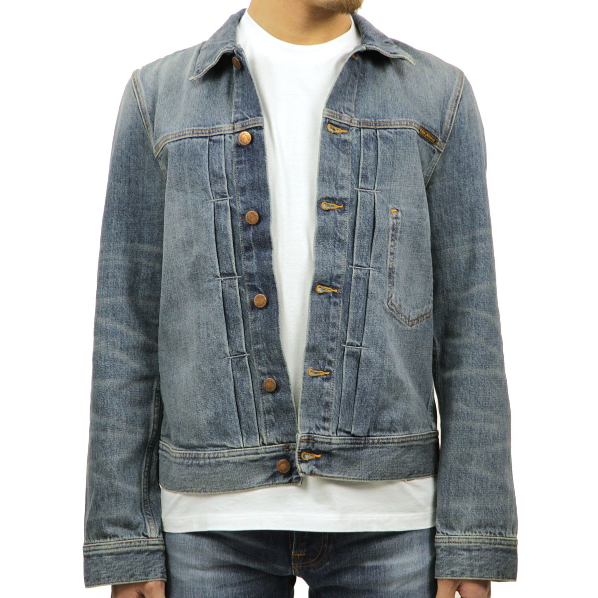 極美品　ヌーディージーンズ　CONNY　デニムジャケット　インディゴ　XSサイズ Nudie Jeans - 大値下げ！！！Nudie Jeans Conny デニム