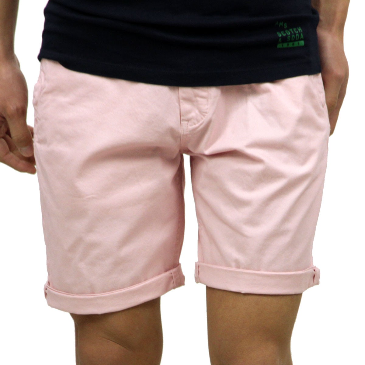 スコッチアンドソーダ SCOTCH＆SODA 正規販売店 メンズ チノ ショートパンツ ハーフパンツ CLASSIC CHINO SHORT PANTS 148906