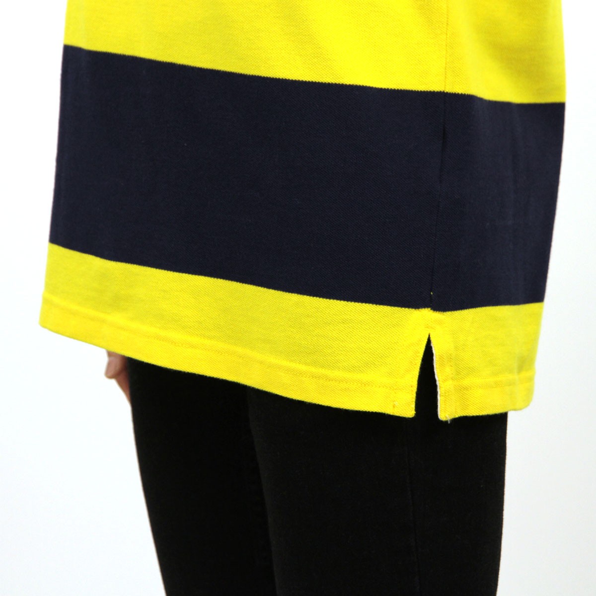 ポロ ラルフローレン POLO RALPH LAUREN 正規品 メンズ 長袖ラガーシャツ STRIPED COTTON RUGBY SHIRT