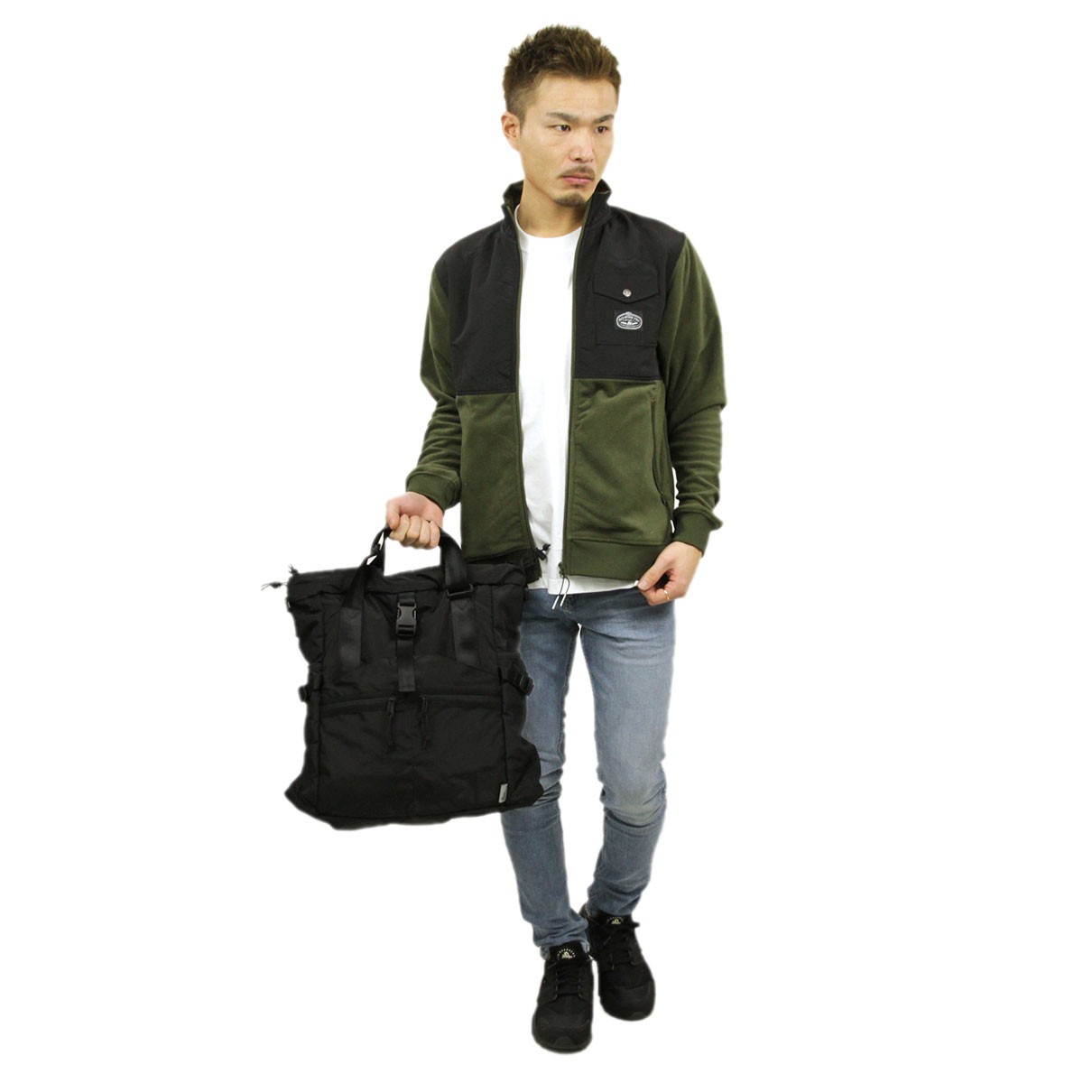 ザブラウンバッファロー 3way ヘルメットバックパック ショルダー ハンド 黒 ザ ブラウン バッファロー THE BROWN BUFFALO 正規販売店 メンズ