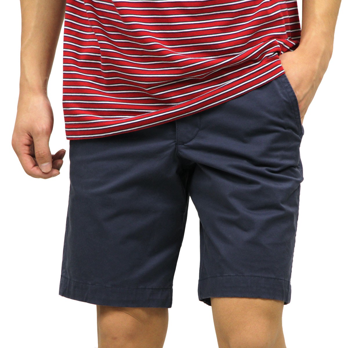 アバクロ ショートパンツ メンズ 正規品 Abercrombie＆Fitch ボトムス ハーフパンツ シンプル 無地 PLAINFRONT  SHORTS 9 INSEAM LONG-LENGTH