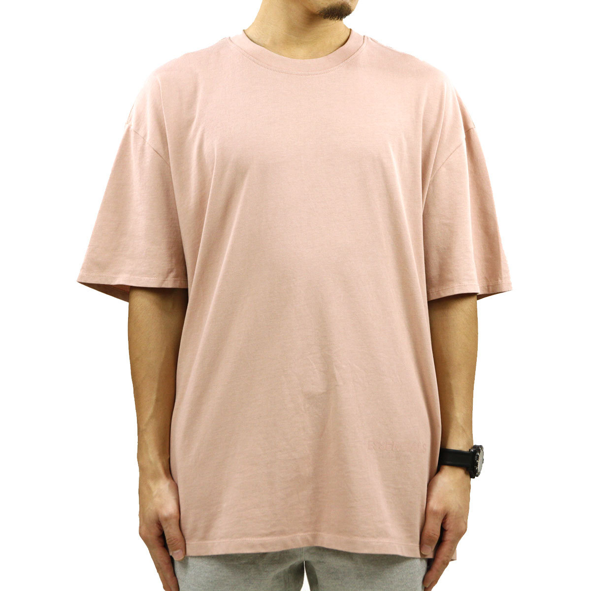 フィアオブゴッド fog essentials Tシャツ メンズ 正規品 FEAR OF GOD エッセンシャルズ 半袖Tシャツ ロゴ クルーネック FOG ESSENTIALS BOXY T-SHIRT