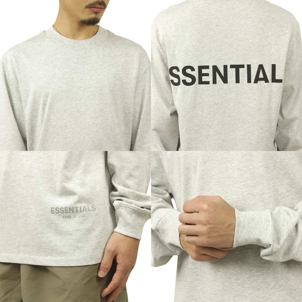 FEAR OF GOD（フィアオブゴッド） fog essentials ロンT メンズ 正規品 