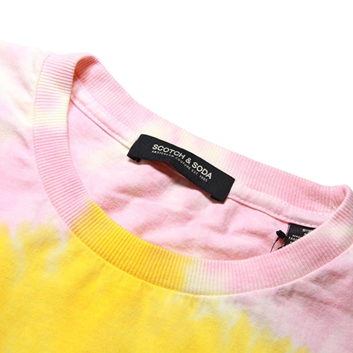 スコッチアンドソーダ Tシャツ 正規販売店 SCOTCH＆SODA 半袖Tシャツ クルーネックTシャツ ARTWORK TIE-DYE TEE 155406 0217 14423 49 COMBO A クリスマス プレゼント ラッピング SCOTCH＆SODA（スコッチアンドソーダ） Tシャツ 正規販売店 半袖T