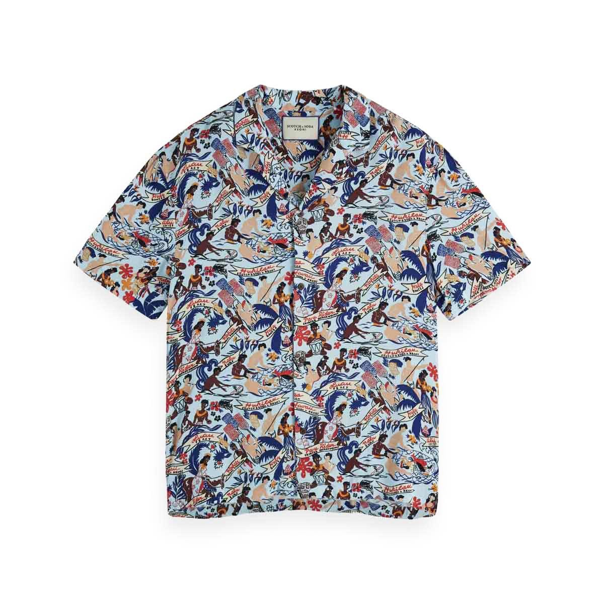 SCOTCH＆SODA（スコッチアンドソーダ） シャツ 正規販売店 半袖シャツ