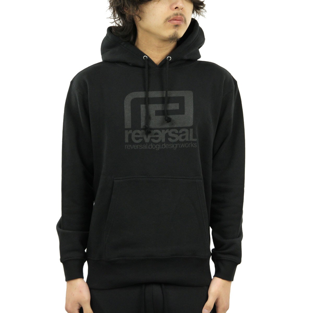 リバーサル パーカー メンズ 正規販売店 REVERSAL rvddw プルオーバーパーカー BIG MARK LIGHTWEIGHT SWEAT PARKA rvbs039