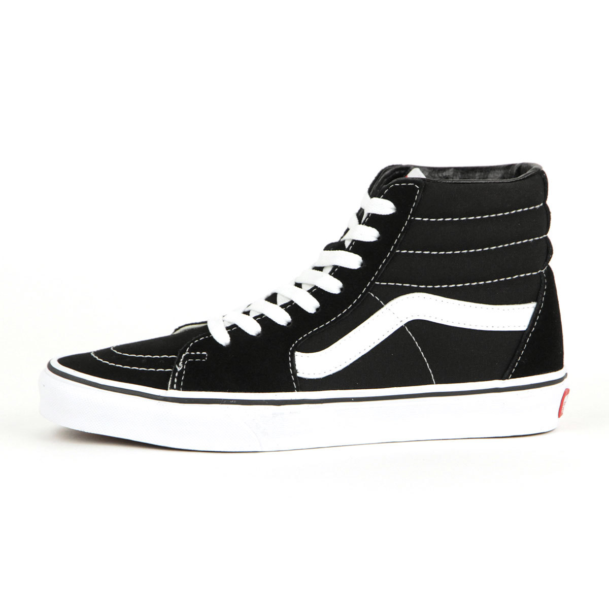 バンズ スニーカー メンズ 正規販売店 VANS スニーカー スケートハイ VANS SK8-HI BLACK/BLACK/WHITE VN000D5IB8C