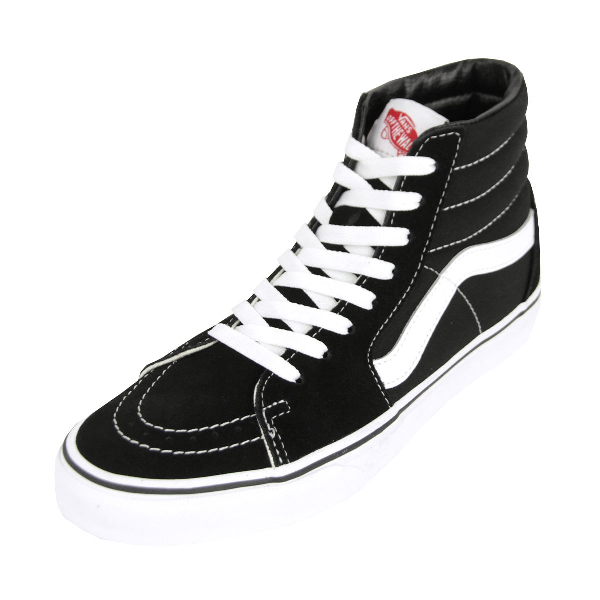バンズ スニーカー メンズ 正規販売店 VANS スニーカー スケートハイ VANS SK8-HI BLACK/BLACK/WHITE VN000D5IB8C