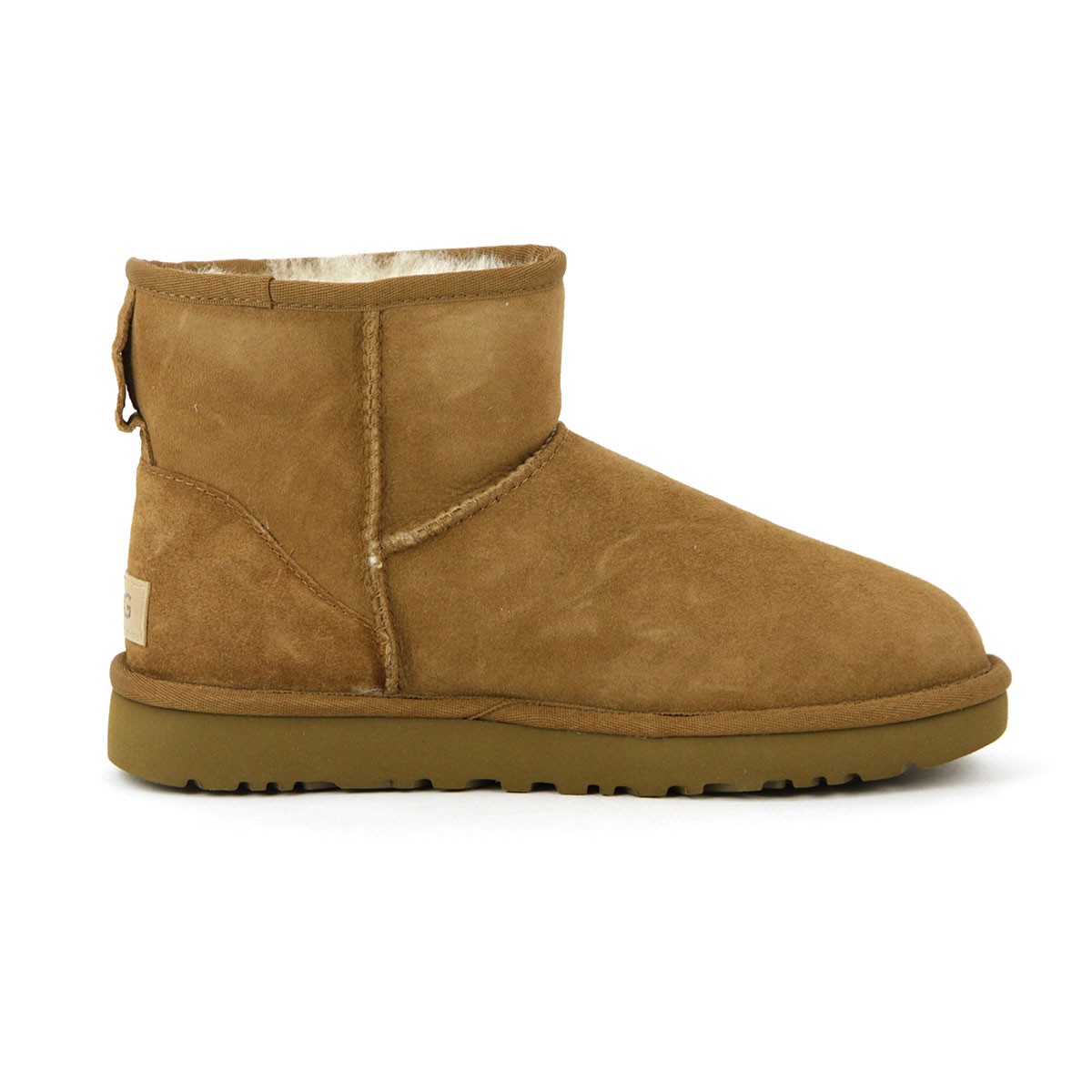UGG アグ ショートブーツ バックフリンジ スエード ブラウン 25cm UGG MENS CLASSIC SHORT II 