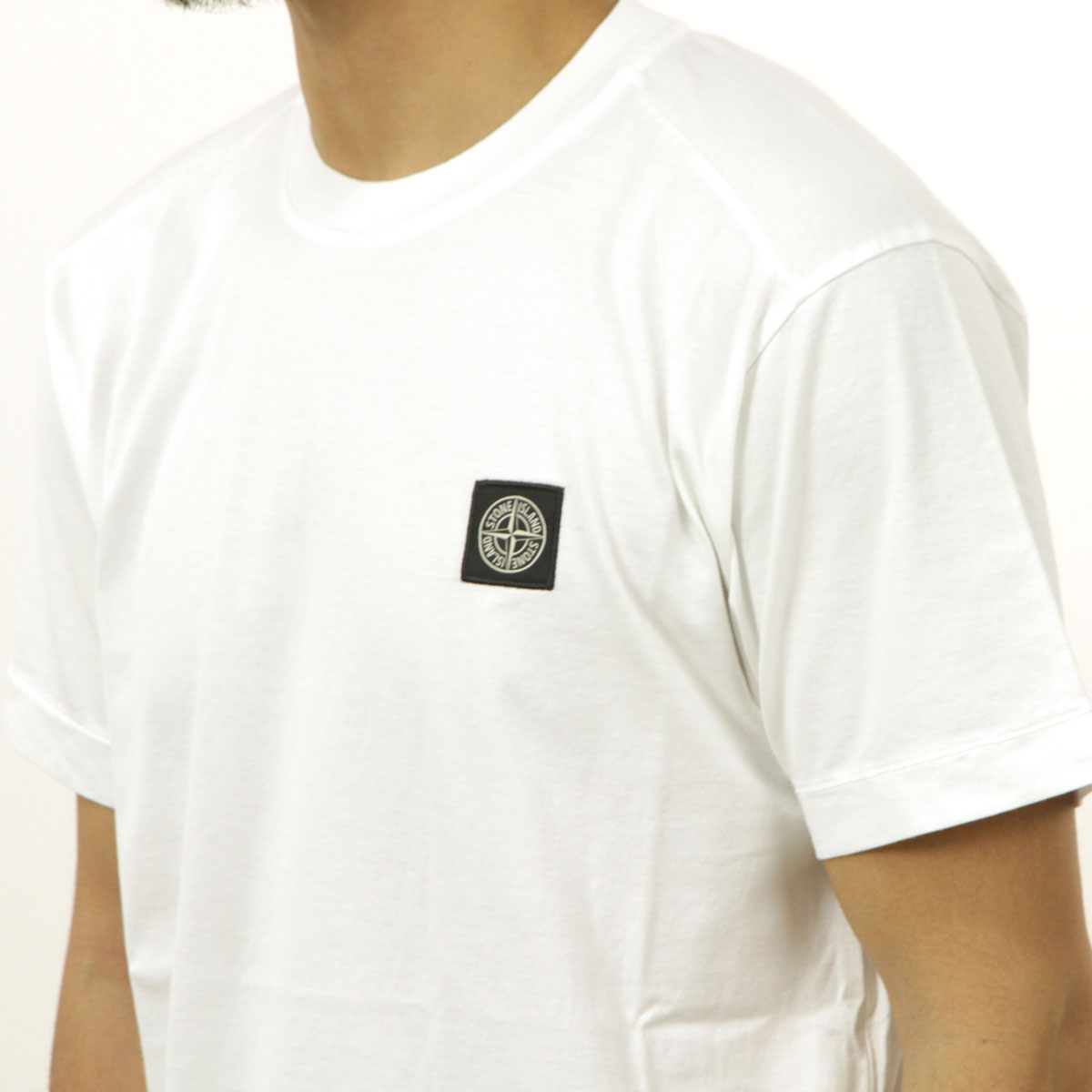 STONE ISLAND（ストーン アイランド） メンズ 半袖Tシャツ 正規品 ロゴ