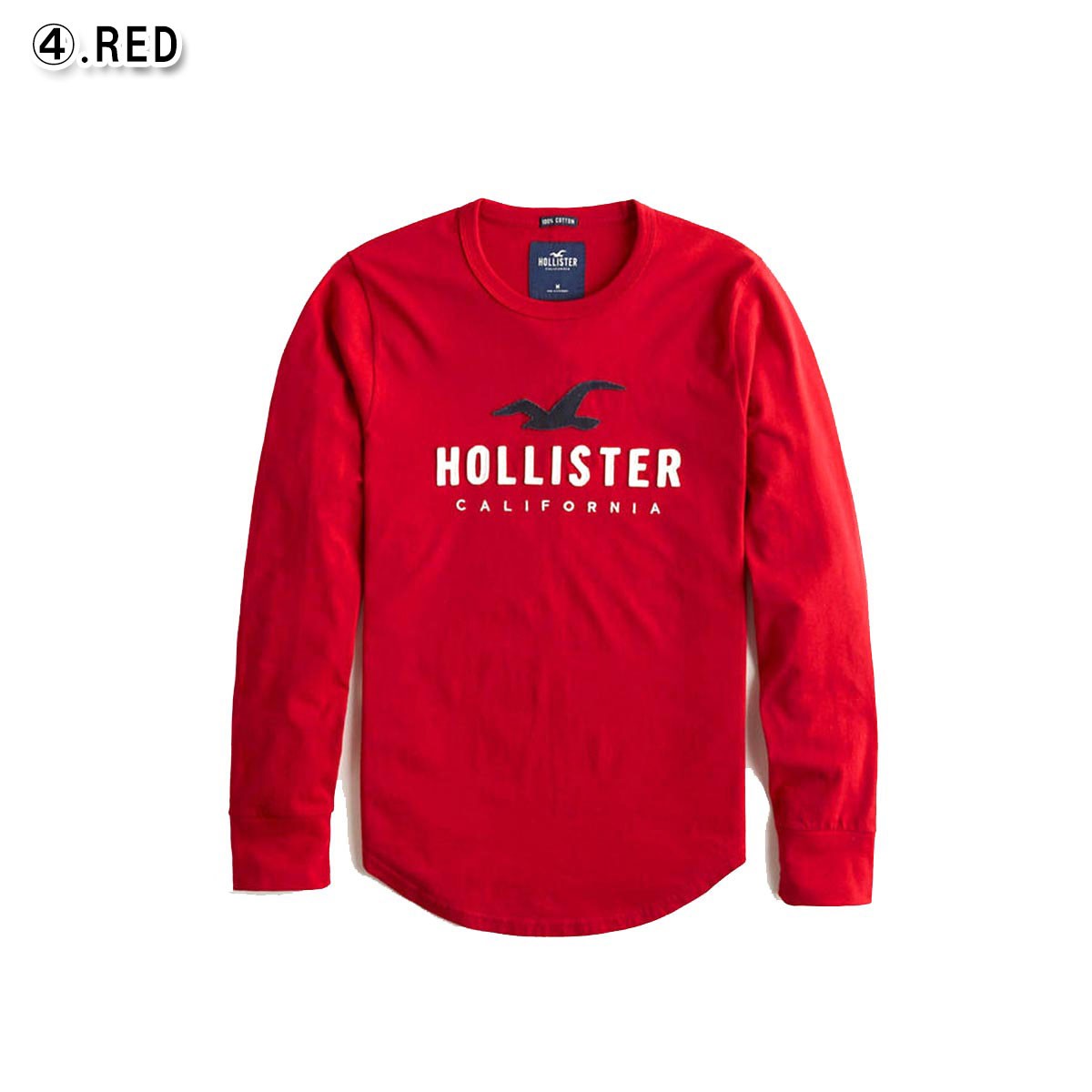 ホリスター Tシャツ HOLLISTER 正規品 メンズ クルーネック ロゴ ロンT 長袖Tシャツ カーブヘム Applique Logo  Graphi クリスマス プレゼント ラッピング : 41429503zz : ブランド品インポートセレクトショップMIXON - 通販 -  Yahoo!ショッピング