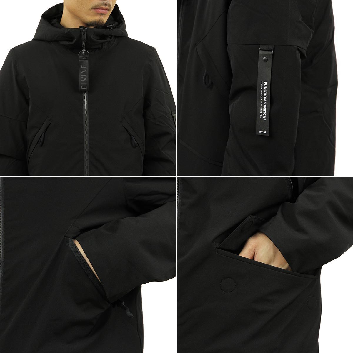 elvine エルバイン アウター メンズ 正規販売店 ジャケット ナイロン
