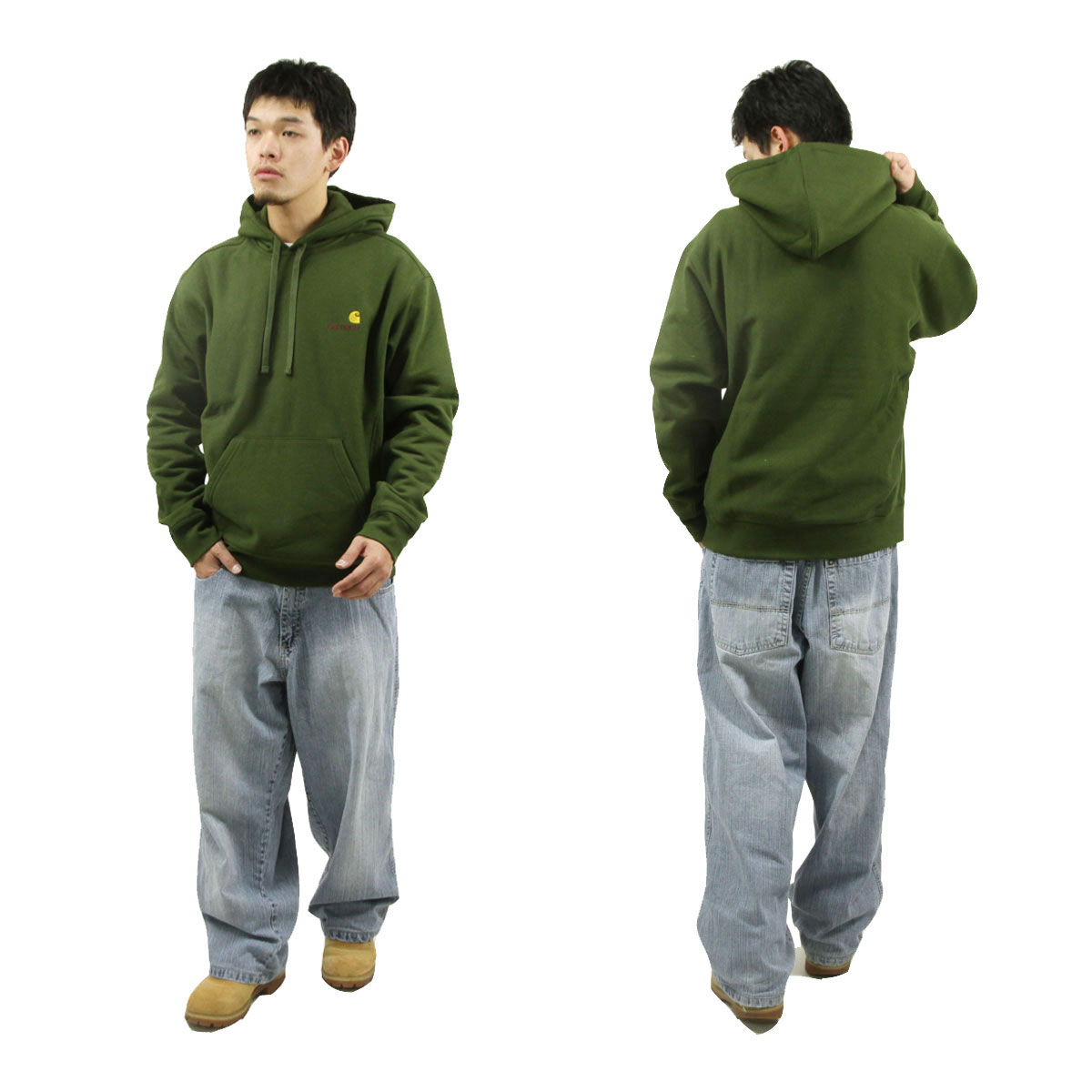 Carhartt（カーハート） メンズ プルオーバーパーカー 正規品 CARHARTT