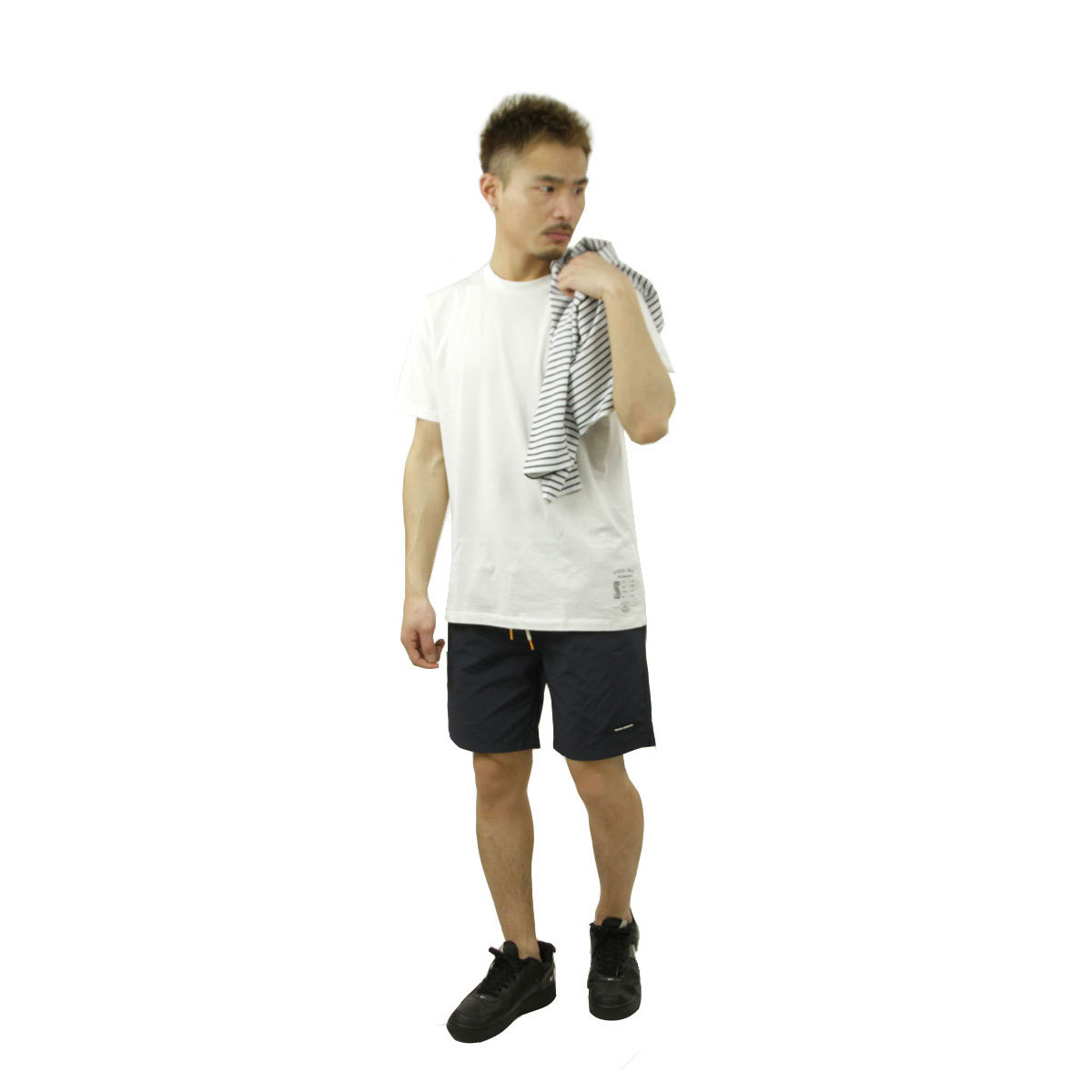 スコッチアンドソーダ 水着 メンズ 正規販売店 SCOTCH＆SODA スイムパンツ 無地 LONG LENGTH - SOLID RECYCLED NYLON SWIM SHORT PANTS 160606 0415 38605 76 GRAPHIT
