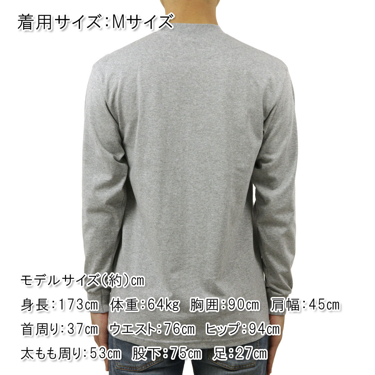 プロクラブ ロンT メンズ 正規販売店 PROCLUB 長袖Tシャツ クルーネック長袖Tシャツ HEAVY WEIGHT COTTON LONG SLEEVE CREW NECK T-SHIRT HEATHER GREY #114