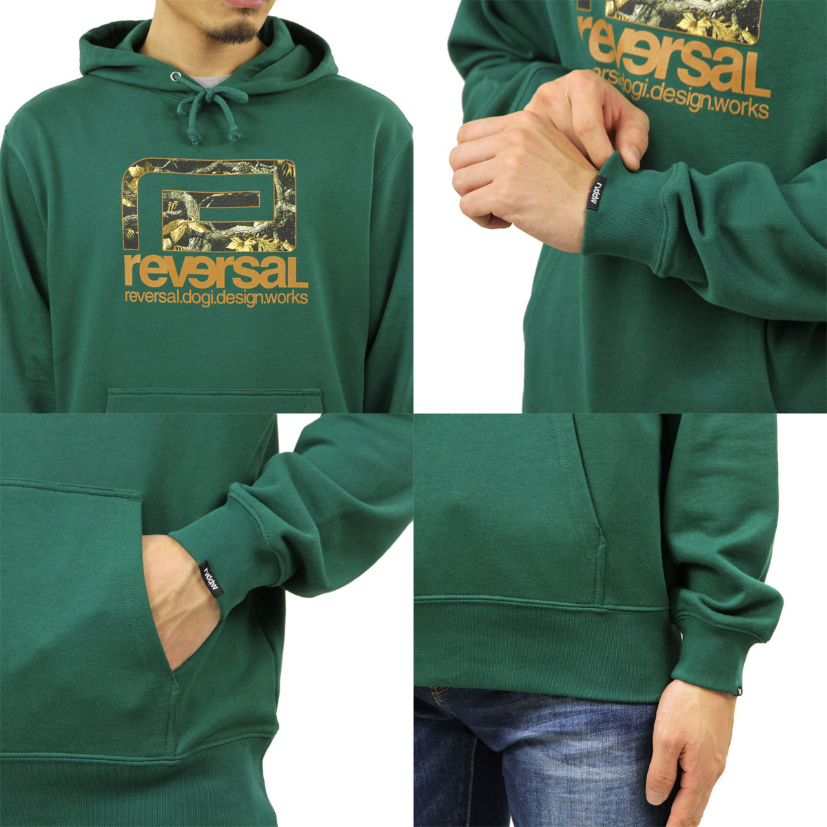 reversal（リバーサル） パーカー メンズ 正規販売店 REVERSAL rvddw