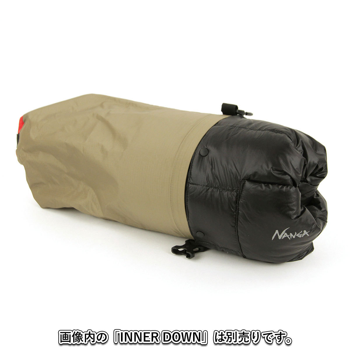 ナンガ バッグ メンズ レディース 正規販売店 NANGA エコバッグ コンパクト Sサイズ COMPRESSION BAG (S) COYOTE