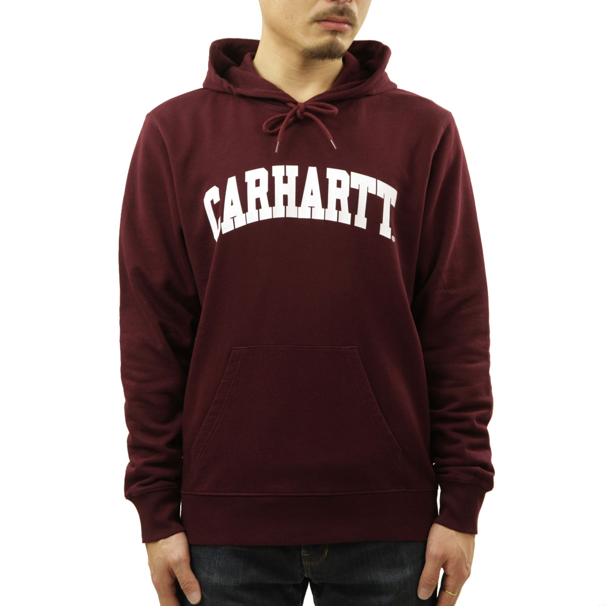 カーハート パーカー メンズ 正規品 CARHARTT WIP プルオーバーパーカー HOODED UNIVERSITY SWEATSHIRT WINE / W クリスマス プレゼント ラッピング Carhartt（カーハート） パーカー メンズ 正規品 CARHARTT WIP プル