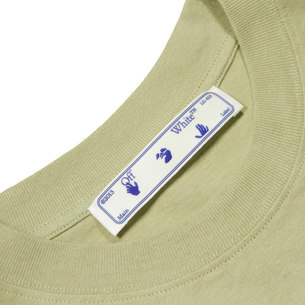 オフホワイト Tシャツ メンズ 正規品 OFF-WHITE 半袖Tシャツ バック 