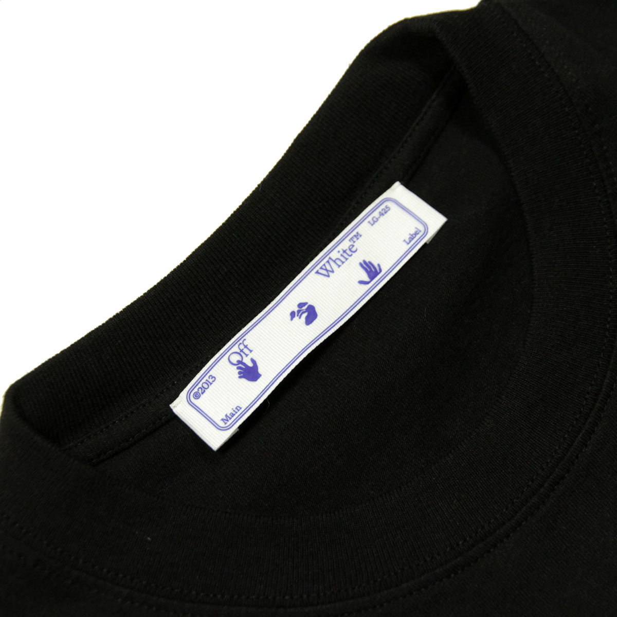 Off-White カラヴァッジョ ロンT ブラック XL 美品 希少 2018 Off-White Virgil Abloh Mona Lisa Long Sleeve T-Shirt Men's