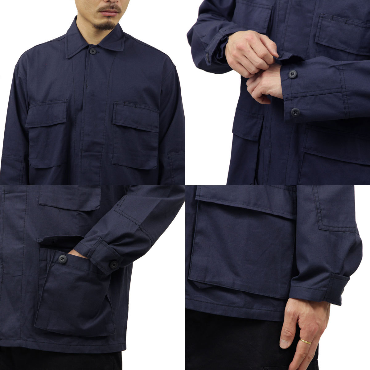 ROTHCO（ロスコ） BDUシャツ メンズ 正規品 ROTHCO BDUジャケット